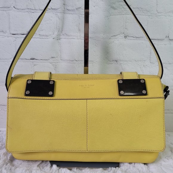 RAG & BONE Pilot Clutch Crossbody in Canary Yellow - Picture 3 of 17
